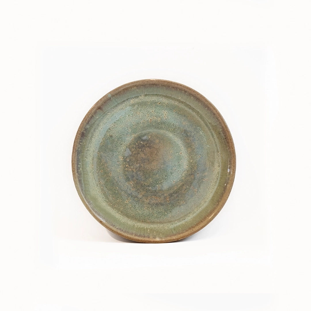 Stoneware Tatlı Tabağı - Müdavim Yeşil