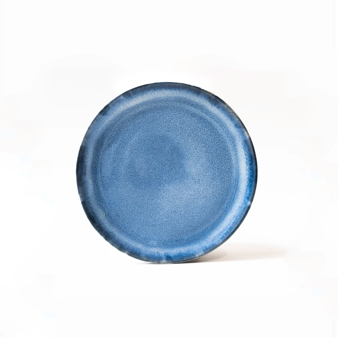 Stoneware Tatlı Tabağı - Sayfi Mavi