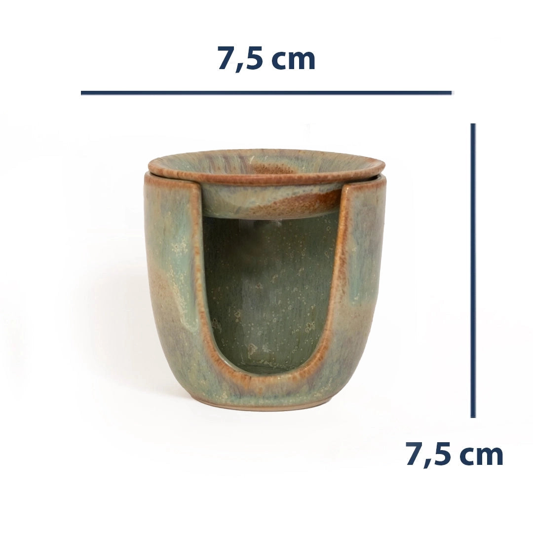 Stoneware Buhurdanlık II - Müdavim Yeşil