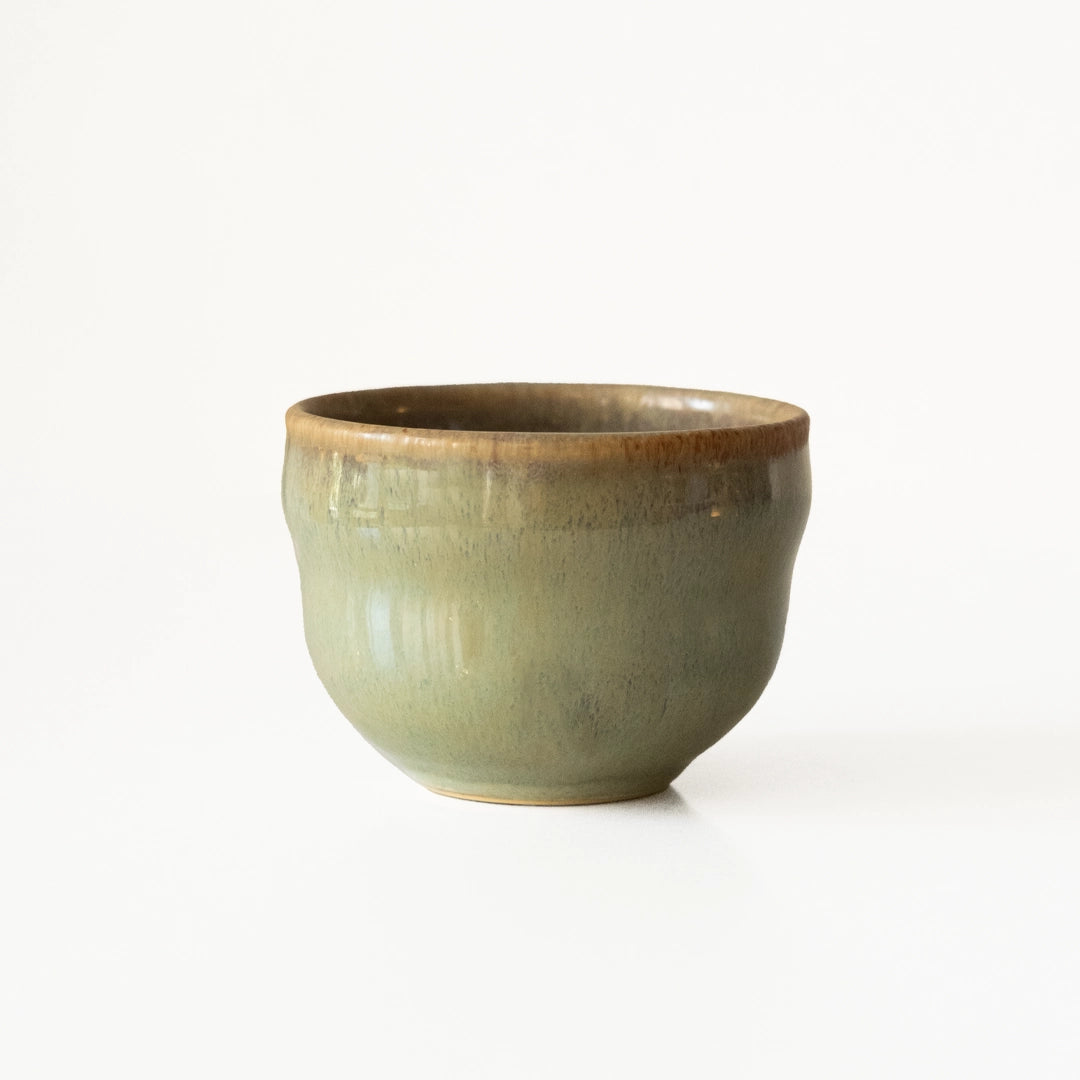 Stoneware Cortado Bardak - Müdavim Yeşil