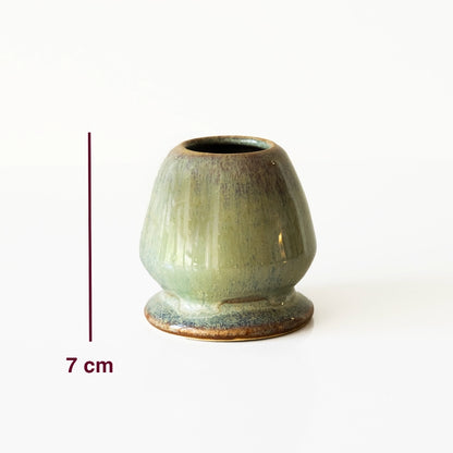 Stoneware Matcha Whisk Tutucu - Müdavim Yeşil