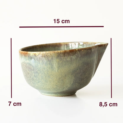 Stoneware Matcha Kasesi - Müdavim Yeşil