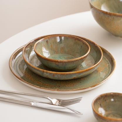 Stoneware Derin Tabak - Müdavim Yeşil