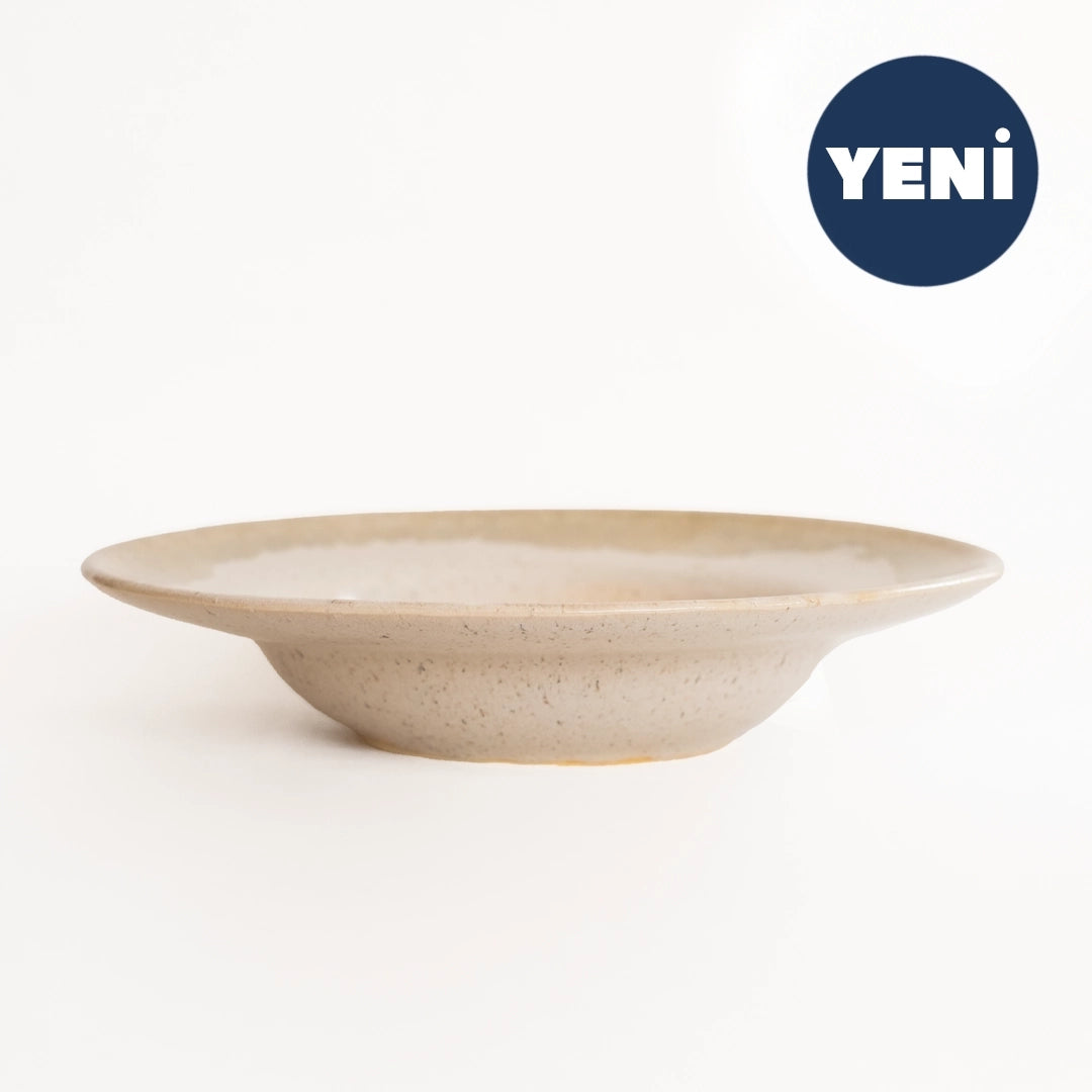 Stoneware Makarna Tabağı Olive