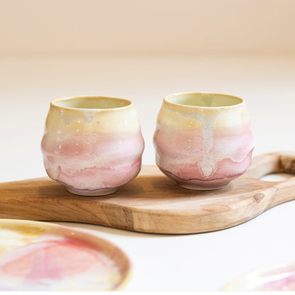 Stoneware Bardak I - Müdavim Pembe